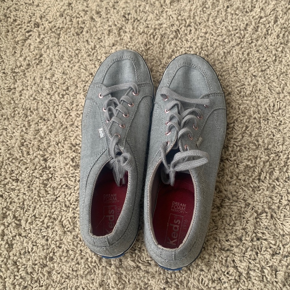 Women’s grey Keds sneakers size 9